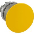 Springer Controls Co ABB Non-Illuminated Mushroom Head PB Metal Bezel, 22mm, Yellow, P9M-EM4GN P9M-EM4GN